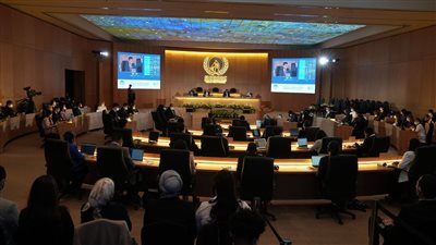 بحضور الرئيس.. تفاصيل جلسة نموذج محاكاة مجلس حقوق الإنسان الدولي بالأمم المتحدة