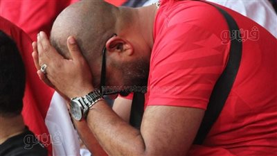 حزن جماهير مصر في مدرجات رومدي أدجيا بعد إحراز هدف نيجيريا|فيديو وصور