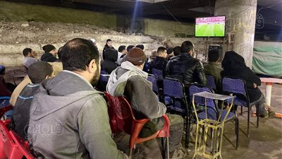 قهاوي المرج كاملة العدد خلال مباراة مصر ونيجيريا| فيديو 