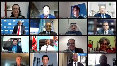 جامعة عين شمس تشارك في الاجتماع السنوي للمعهد الدولي للتعلم عن بُعد