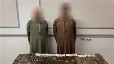 سقوط 4 عناصر إجرامية بحوزتهم 71 كيلو حشيش وبانجو | صور 