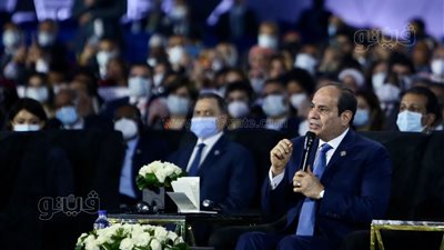  السيسي: يجب توقف النزاعات بالدول لتسوية الأمر وإعادة الإعمار