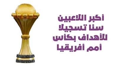 أكبر اللاعبين سنا تسجيلا للأهداف بكأس أمم أفريقيا | إنفوجراف