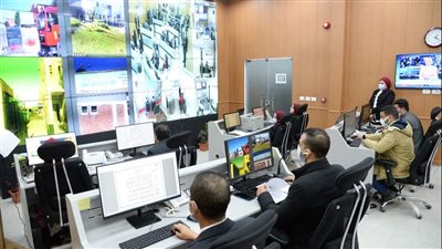 مناورة طوارئ للشبكة الوطنية الموحدة بالإسماعيلية| صور