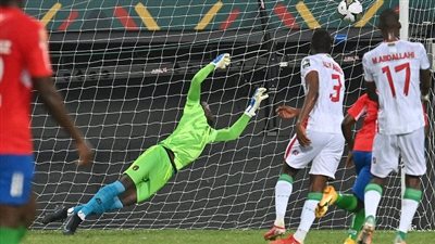 جالو يدخل التاريخ ويسجل أول أهداف جامبيا في أمم أفريقيا