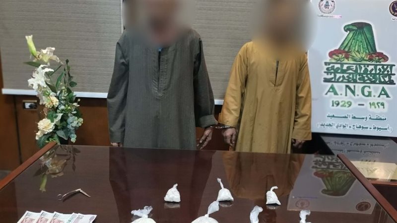 المتهمان والمضبوطات