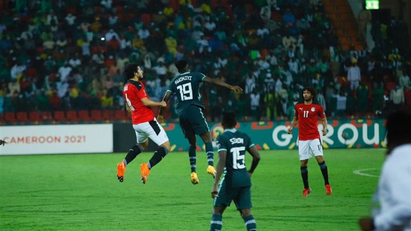 منتخب مصر أمام نيجيريا