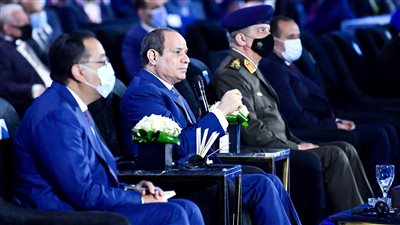 انطلاق حفل تخرج دفعات الأكاديمية الوطنية للتدريب بحضور السيسي