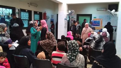 الكشف على 1380 مواطنا بقافلة حياة كريمة بشرشابة بالغربية | صور