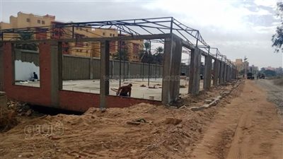 إنشاء موقف عمومي للسيارات بنصر النوبة في أسوان | صور