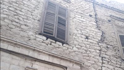 انهيار جزئي لمنزل في بني سويف | صور