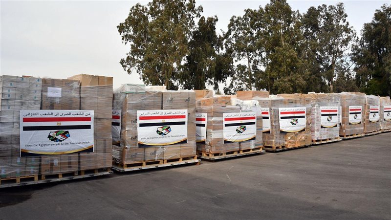 مصر ترسل مساعدات