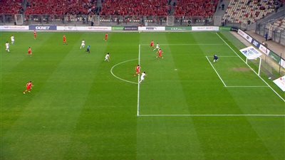 نصف نهائي الكونفدرالية، الزمالك يتقدم على شباب بلوزداد بهدف في الشوط الأول