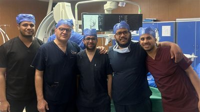 الرعاية الصحية: نجاح إجراء أول حالة سحب جلطة حادة بالمخ بمستشفى طيبة التخصصي 