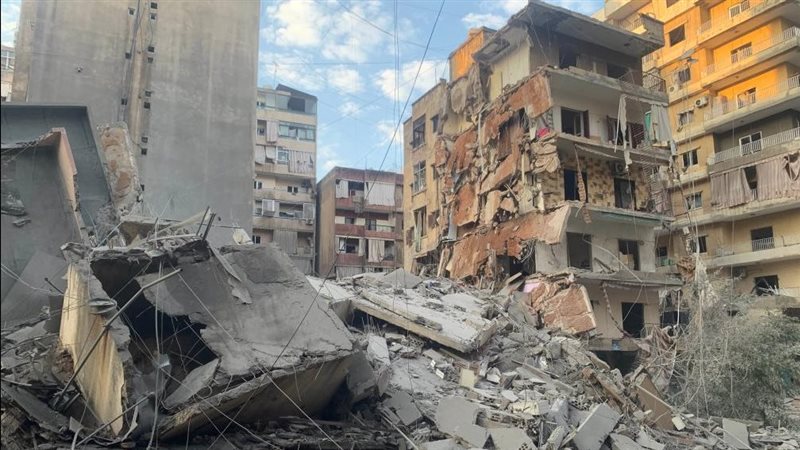آثار الدمار في لبنان،