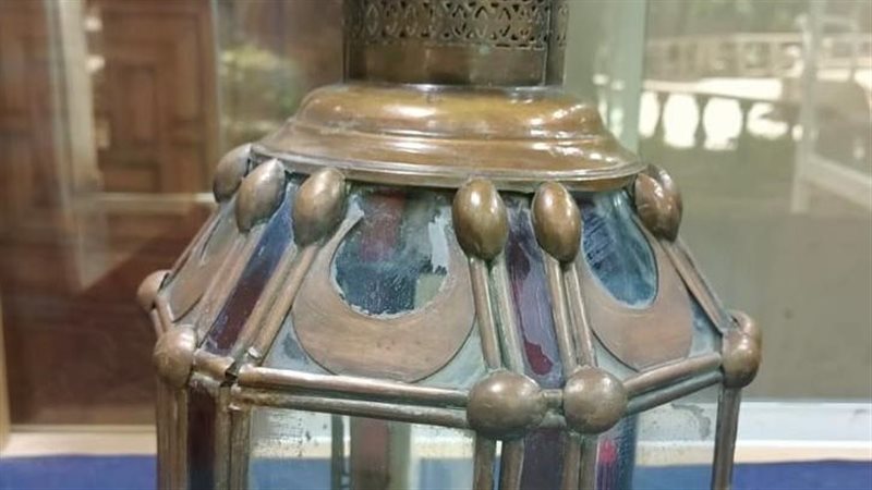 القطع الأثرية المعروضة