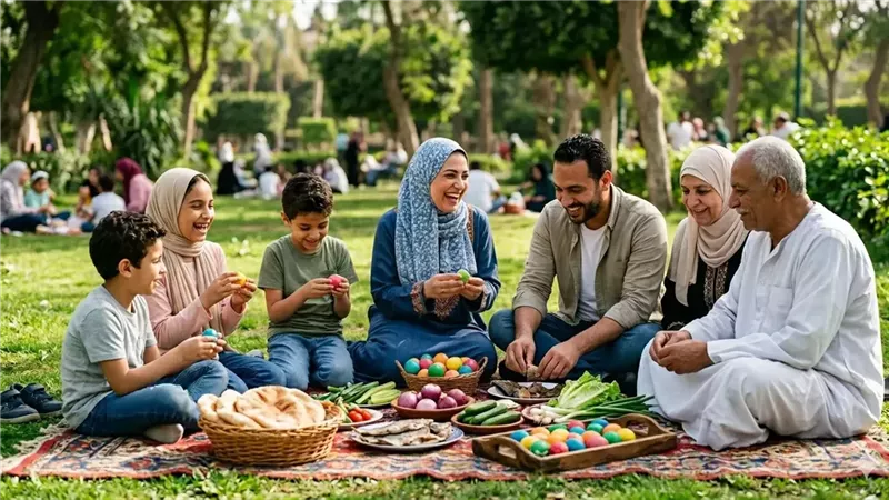 الاحتفال بشم النسيم