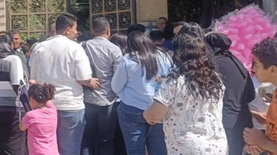 احتفالات شم النسيم، إقبال كثيف على حديقة الحيوان بالفيوم