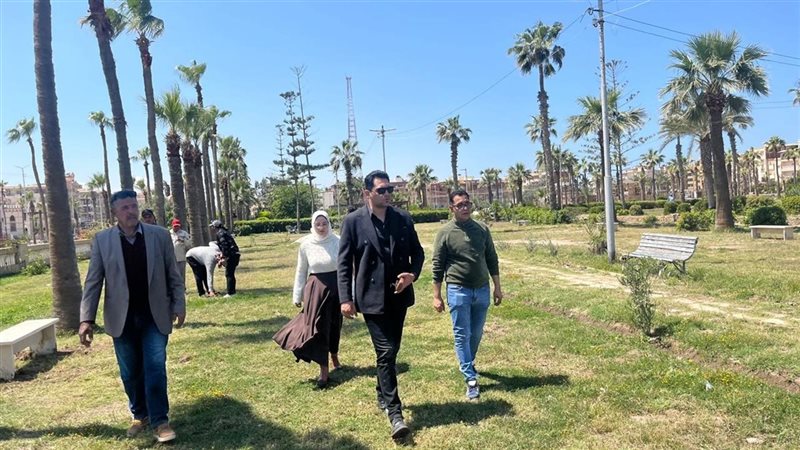 تجهيز حدائق جمصة