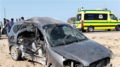 إصابة 4 أطفال من أسرة واحدة في حادث تصادم بالدقهلية