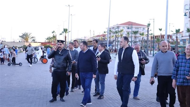 محافظ دمياط يتفقد