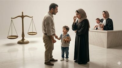 حكاية أم تطارد طليقها داخل المحاكم، والنتيجة 500 جنيه نفقة لطفلين
