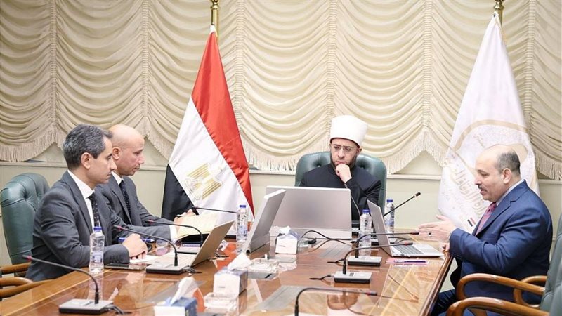 اجتماع وزير الأوقاف،