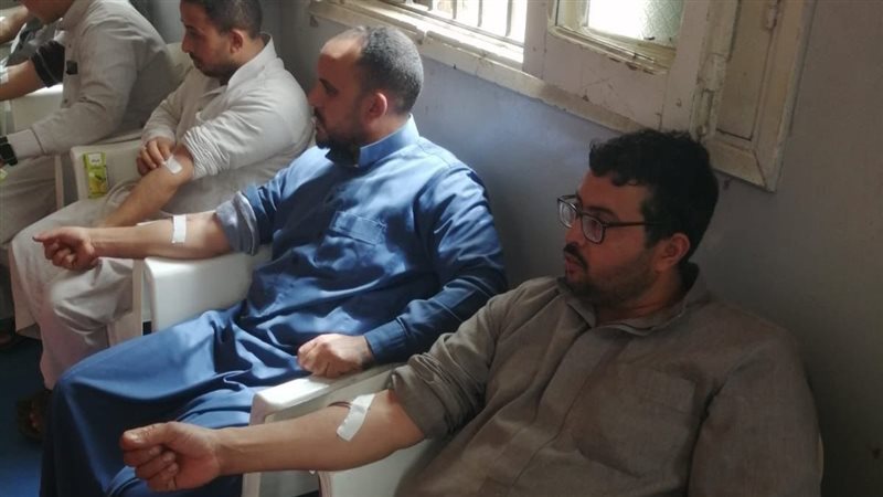 بنك دم فاقوس يجمع127كيسا