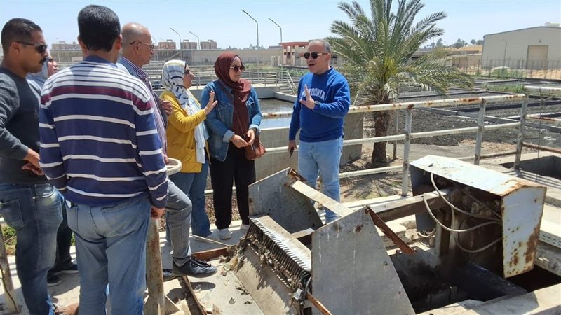 جولة رئيس شركة مياه