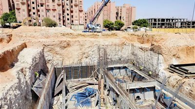 تفاصيل معدلات التنفيذ في المشروعات الخدمية والمرافق بحدائق أكتوبر