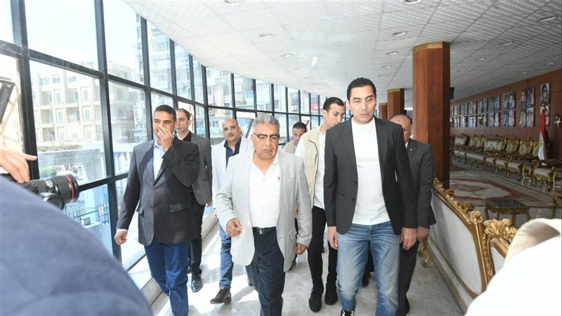 استقبال وزير الشباب