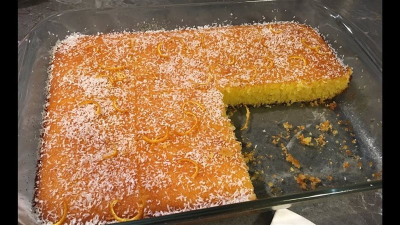 البسبوسة بالبرتقال،