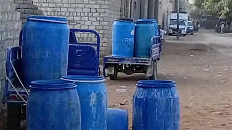 ضبط ألبان فاسدة في