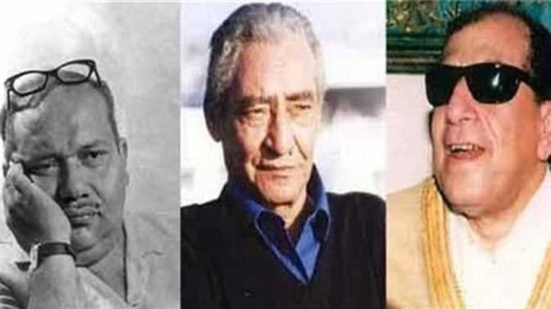 جاهين والابنودى ومكاوى