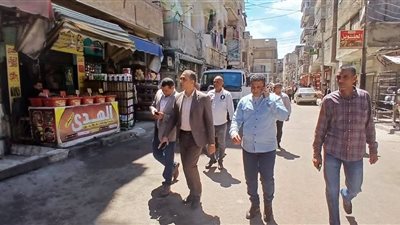 إعادة الانضباط لسوق المقريزي بحملة مكبرة لرفع الإشغالات في دمنهور 