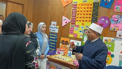 منطقة الإسماعيلية الأزهرية تنهي تجهيزات معرض رياض الأطفال السنوي