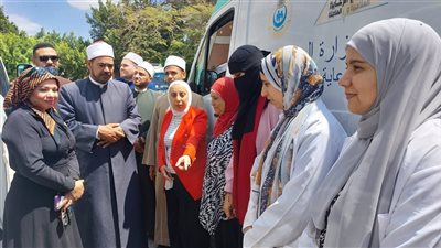 محافظة الإسماعيلية تنظم قافلة شاملة بمنطقة الكيلو 7 بالقنطرة غرب
