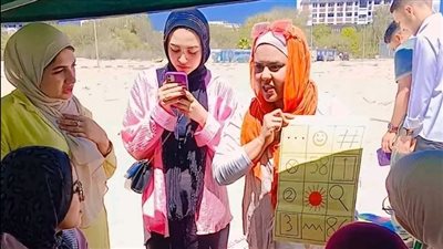 مكتبة مصر العامة بالإسماعيلية تشارك في فعاليات الأسبوع البيئي بجامعة القناة