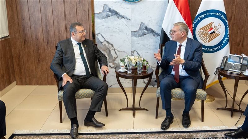 بدوي أثناء اللقاء،