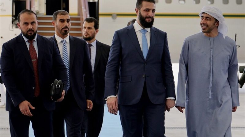 الشرع يزور الإمارات،
