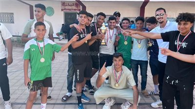 تتويج المدرسة الرياضية ببني سويف ببطولة إقليم الصعيد بمشاركة 7 محافظات