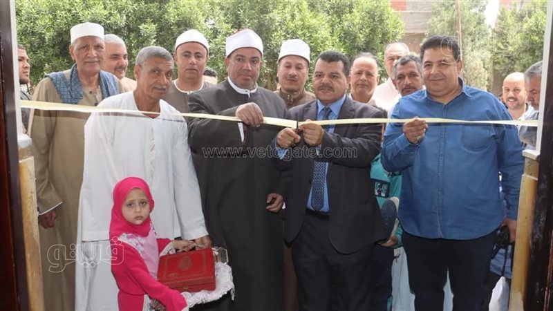 افتتاح مسجدين ببني