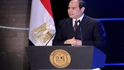 السيسي: معركة الأمس لتحرير سيناء بالسلاح الدماء امتدت إلى اليوم بالبناء والتنمية 
