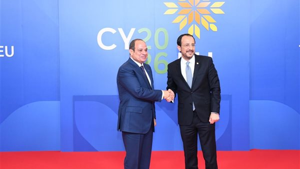 السيسي ونظيره القبرصي يبحثان تعزيز التعاون التجاري والاستثماري والسياحي