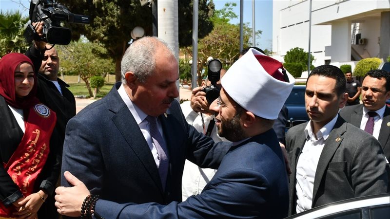جانب من مراسم الاستقبال،فيتو