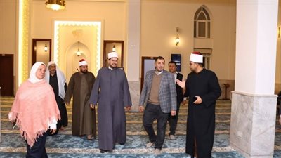 محافظ دمياط يتفقد 3 مساجد جديدة بعد افتتاحها 