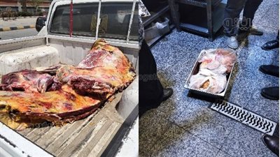 غلق مطعم شهير ببني سويف عقب ضبط لحوم منتهية الصلاحية بداخله
