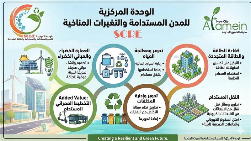 العلمين الجديدة