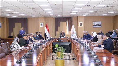 رئيس جامعة المنصورة يترأس اجتماعًا لربط التعليم بسوق العمل