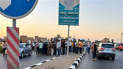 بالأسماء، إصابة 13 عاملا في انقلاب ميكروباص بالطريق الصحراوي بوادي النطرون